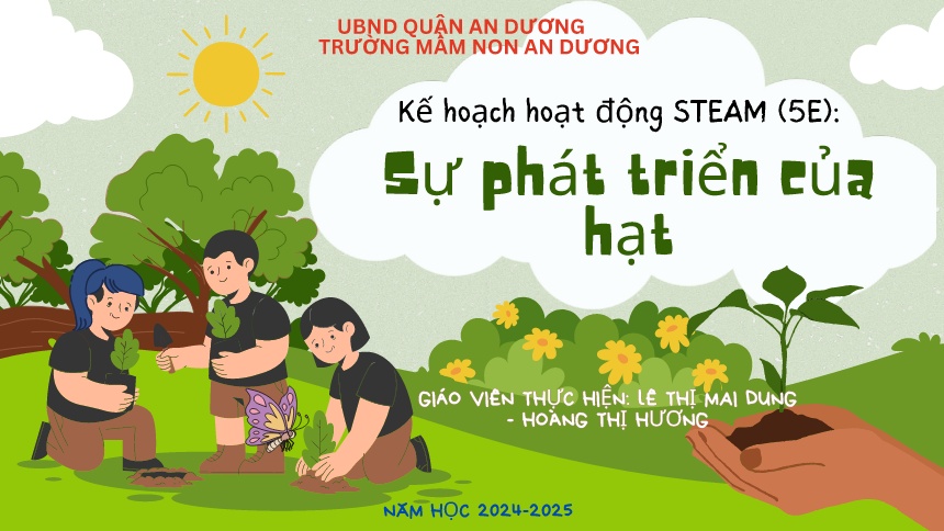 Bài giảng Steam Mầm non Lớp lá - Sự phát triển của hạt - Lê Thị Mai Dung